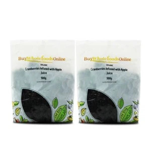 Organic Cranberries with Apple Juice 1kg | BWFO | Free UK Mainland P&P - Picture 1 of 1