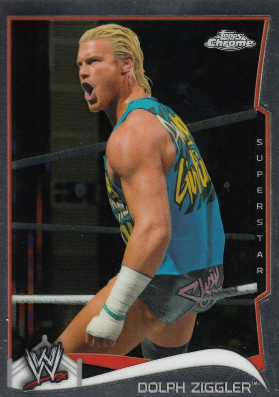 Dolph Ziggler 2014 Topps Chrome WWE Card #18 - Image 1 of 1