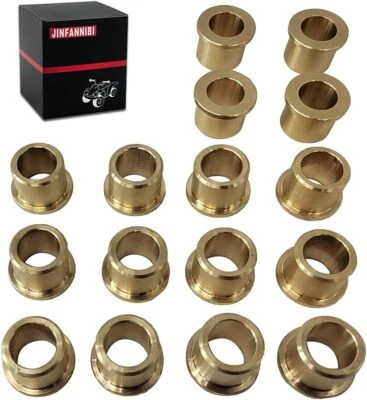 16PCS Solid Bush A-Arm Bushings Bronze For Yamaha Warrior 350 Raptor 350 YFM350 Foto 1 de 4
