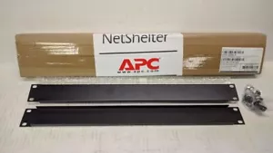 APC AR8108BLK (731304123385) Panel APC 1U Blanking Panel Kit Black - 2 Pack - Picture 1 of 3