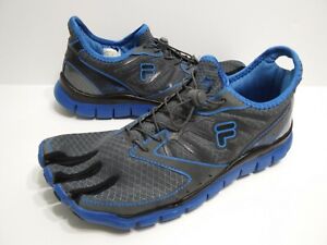 Fila Sport SkeleToes Sandals Leap Blue Gray Men's Size 9.5 14023-051