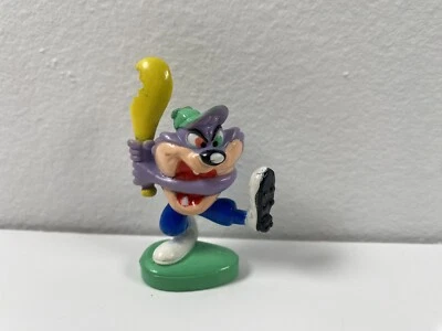 Figura de PVC de béisbol Tiny Toon Adventures Dizzy Taz Mania 1992 Tasmania de colección  Foto 1 de 2