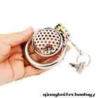 New Sieve Male Chastity Cage Peni Ring Lock for Men Tool