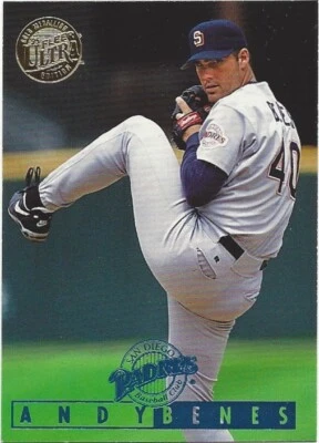 Andy Benes 1995 Ultra #232 Baseball Card - Image 1 of 2