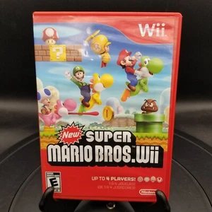 New Super Mario Bros Nintendo Wii completo CIB - testato - Foto 1 di 3