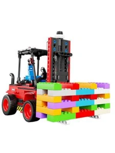Happy Build YC-33003 Forklift Remote Controlled Building Blocks 575+pcs Toy - Picture 1 of 16