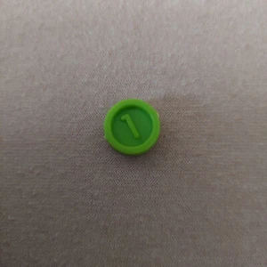 Slotter Ersatzteil Spielchip Münze 1 Grün Einzelteil - Bild 1 von 4