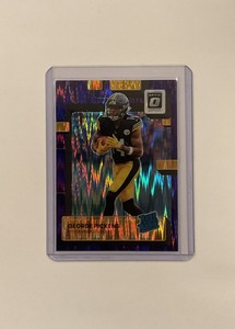 Panini 2022 Donruss Optic GEORGE PICKENS #223 Rated Rookie Purple Shock Prizm 