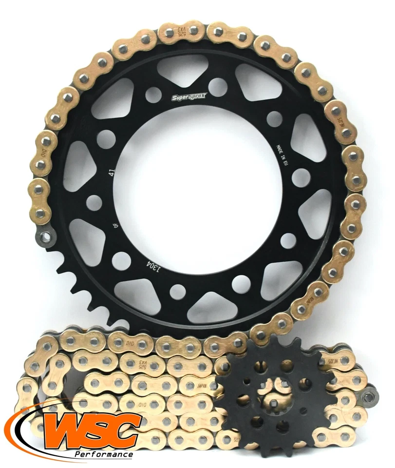 Kit de cadena y piñón Supersprox DID Yamaha YZF R1 2015> 1304.41 1591.16 525VX114 Foto 1 de 1