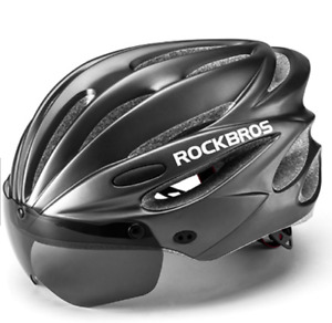 ROCKBROS Safety Bicycle Bike Helmet Integrally EPS Cycling Helmets w/ Goggles