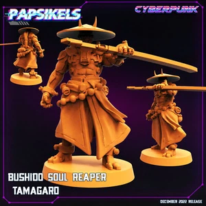 Bushido Soul Reaper Tamagaro | Papsikels | | RPG D&D Wargaming 3D Printed Mini - Picture 1 of 1