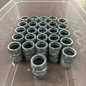 26x 3/4" Bridgeport Steel Compression Coupling Rain Tight Green #JB-12 - Picture 1 of 5