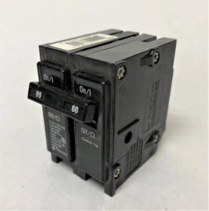 Eaton Cutler-Hammer BR260 60A 2 Pole Circuit Breaker - Picture 1 of 3