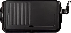 Salter EK4412 Grill & Griddle Combo – 2000W Electric Cooker, Black - Picture 1 of 9