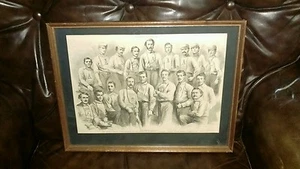 RARE ORIGINAL 1866 ATLANTIC BB CLUB OF BROOKLYN & PHIL.ATHLETIC Harper's Weekly - Picture 1 of 3