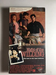 Night Of The Wilding VHS MCEG Virgin Erik Estrada Promo Screener Screening - Picture 1 of 7