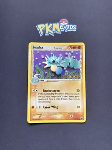 Pokemon Juego de Cartas Coleccionables Seadra EX Dragon Frontiers 22/101 Holograma Inverso Estampado LP. - Imagen 1 de 3