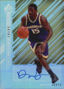 2006-07 Reflections Signature Gold Basketball Card #JS Bobby Jones/50 Auto 