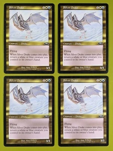 Silver Drake x4 Planeshift 4x Playset Magic the Gathering MTG - Picture 1 of 1