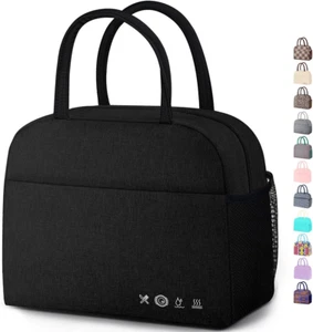 Lunch Bag Lunch Box for Women Men Reusable Insulated Cooler Bag, Large Capacity - Picture 1 of 12