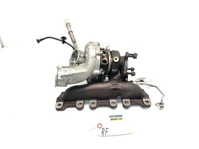 2015-2018 PORSCHE MACAN 3.0L V6 RIGHT PASSENGER FRONT TURBO TURBOCHARGER OEM - Image 1 of 4