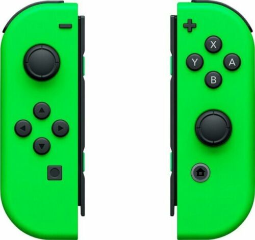 Nintendo Switch 115461BUND3 OLED Model With White Joy-Con™ With Joy-Con  (L/R) Wireless Controllers- Neon Pink/Neon Green