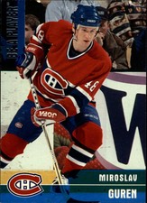 1999-00 BAP Memorabilia Canadiens Hockey Card #151 Miroslav Guren