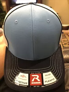 Gorra de béisbol Richardson ajustada Pulse Sportmesh R-Flex 172 S/M azul bebé blanco - Imagen 1 de 5