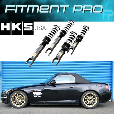 Kit de suspensión reductora HKS Hipermax S Coilovers para Honda S2000 S2K AP1 AP2 RWD Foto 1 de 4
