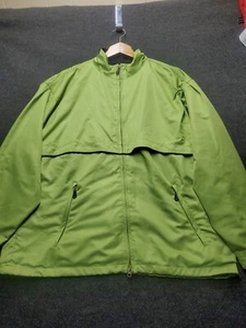 Cutter & Buck Weather Tec Jacket Mens XL Green Vented Full Zip Outdoors Casual - Picture 1 of 13