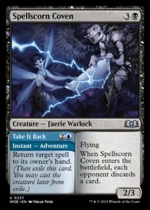4x Spellscorn Coven - NM - Wilds of Eldraine Commander - SPARROW MAGIC - Picture 1 of 1