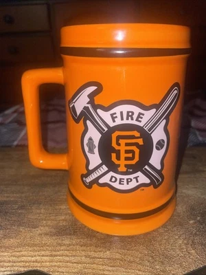 Orange & Black SF Giants Fire Dept Mug - Image 1 of 3
