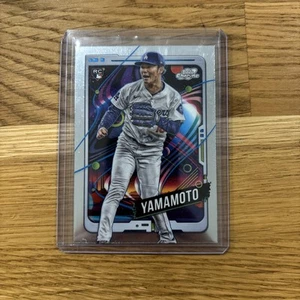 2024 Topps Cosmic Chrome Yoshinobu Yamamoto #125 Rookie RC - Picture 1 of 2