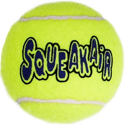 KONG Squeakair Tennis Balls 5 packs MEDIUM Squeaky Dog Fetch Toy 2.5" - Image 1 of 2