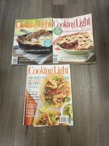 Cooking light magazine August 2008 July 2008 August 2010 lot of three excellent  - Bild 1 von 1