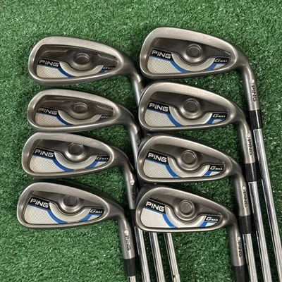 MINTY! Ping GMax K1 Silver Dot Iron Set 4-PW-GW, CFS Regular Flex Steel, RH - Image 1 of 4