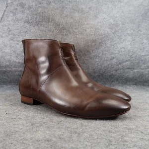 Alberto Fermani Shoes Womens 38 Ankle Boots Leather Classic Fashion Minimalist - Picture 1 of 18