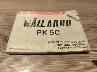 Ancien Manuel Pour Moto Honda , Vialardo Pk 50 - Photo 1/4