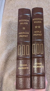 Woodrow Wilson 2 Volume Set Easton Press Walworth Third Ed 1978 Leder - Bild 1 von 4