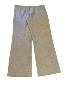 Hugo Boss Crigan1-W Gray Cotton Stretch Chino Straight Pants 36R - Picture 1 of 13