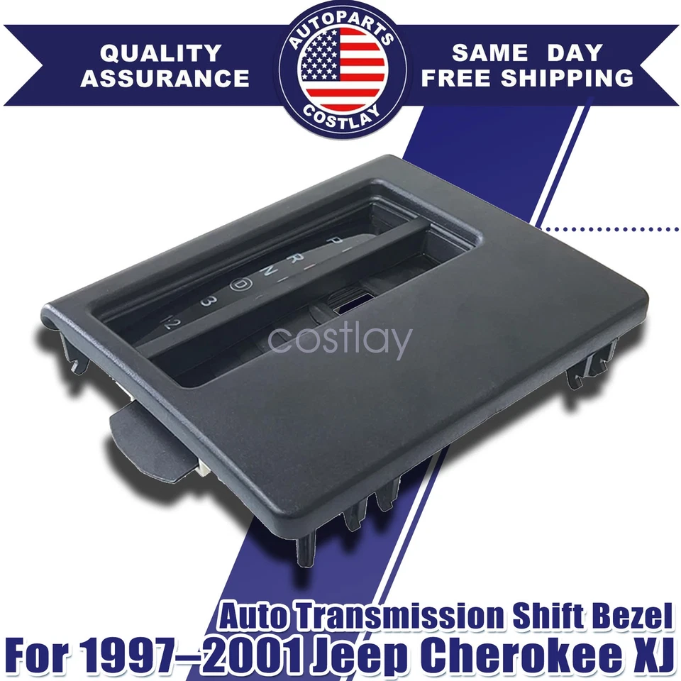 Bisel de cambio de transmisión automática para Jeep Cherokee XJ 1997-2001 EE. UU. Foto 1 de 4