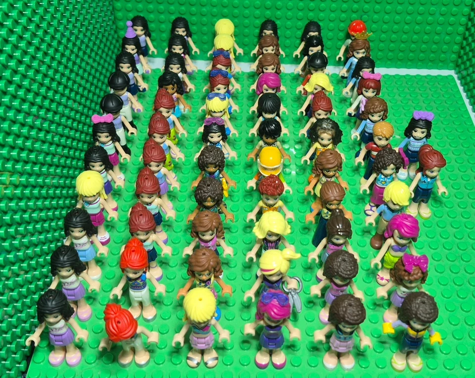 Lego Minifigures - Friends, Elves, Disney Princess - Pack of 7 randomly selected - Image 1 of 1