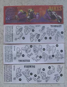 Juego de ""bicicletas de superhéroes"" 1999 las 3 diferentes - Imagen 1 de 1