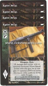 Kpist m/45 x4 LotN VTES Jyhad - Imagen 1 de 1