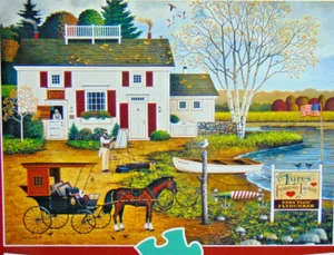 PUZZLE.JIGSAW..WYSOCKI..Birch Point Cove. 1000 Pieces..Sealed.. - Picture 1 of 1