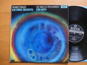 SXL 6379 WB Strauss Also Sprach Zarathustra Zubin Mehta NM Decca 1st Wideband - Picture 1 of 6