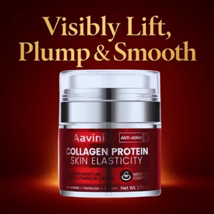 Aavini Collagen Face Cream 50g – 24H Moisture, Firming & Wrinkle Filling Care - Bild 1 von 11