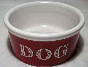 Harry Barker 6 Zoll rot Haustier Hund Futternapf: GVC: NR - Bild 1 von 4