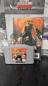 NINTENDO 64 - N64 DUKE NUKEM 64 Game and Manual PAL GAME Tested & Working - Picture 1 of 12