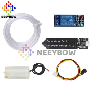 DIY Automatic Irrigation Kit with Soil Moisture Sensor & 5V Relay Module - Picture 1 of 9